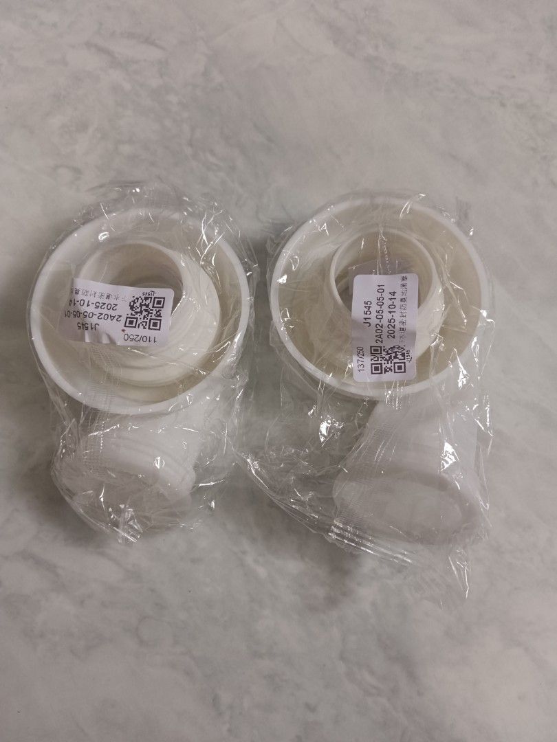 New White Drainage Parts - Unused