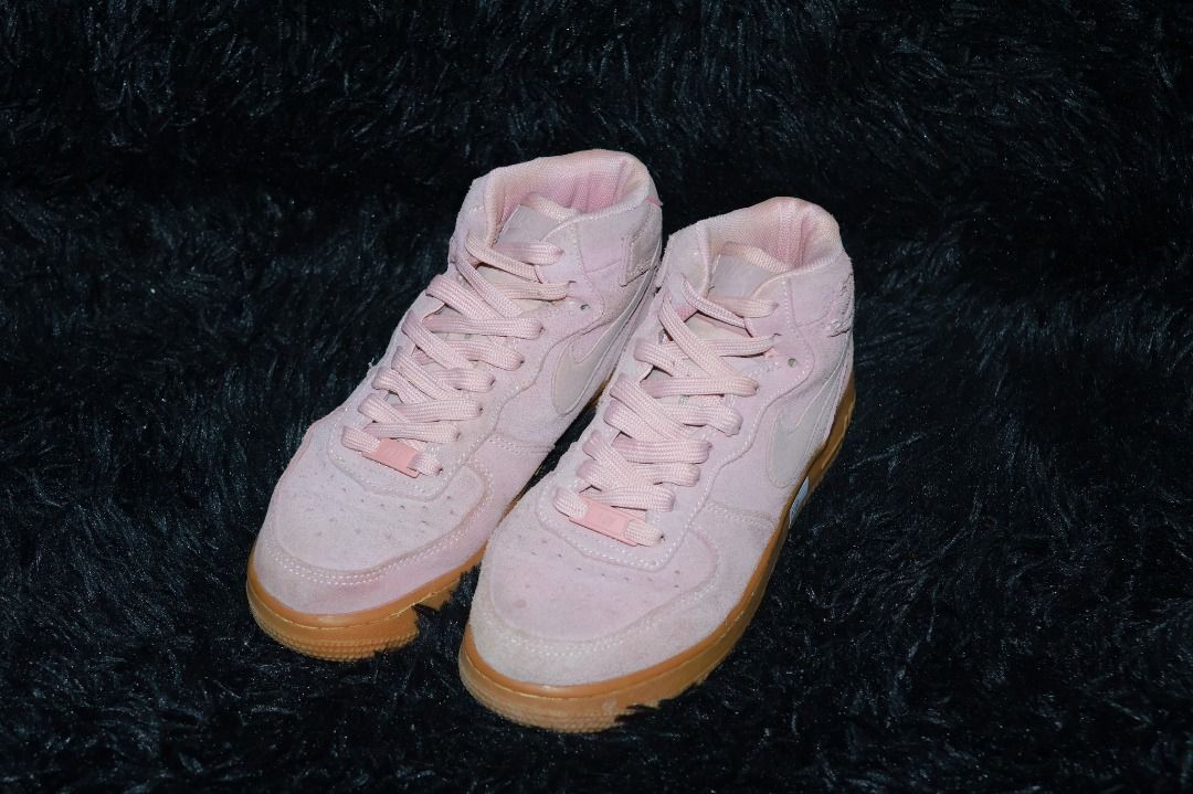 Nike Air (Category: Sneakers) located in Binan City. Submitted by odd_urbanshoes (Listing ID 1436316958, Image 1). Description: Nike Air Force 1 Mid Premium suede/nubuck material Classic Gum Sole for a vintage touch Mid-top design for better style and support.