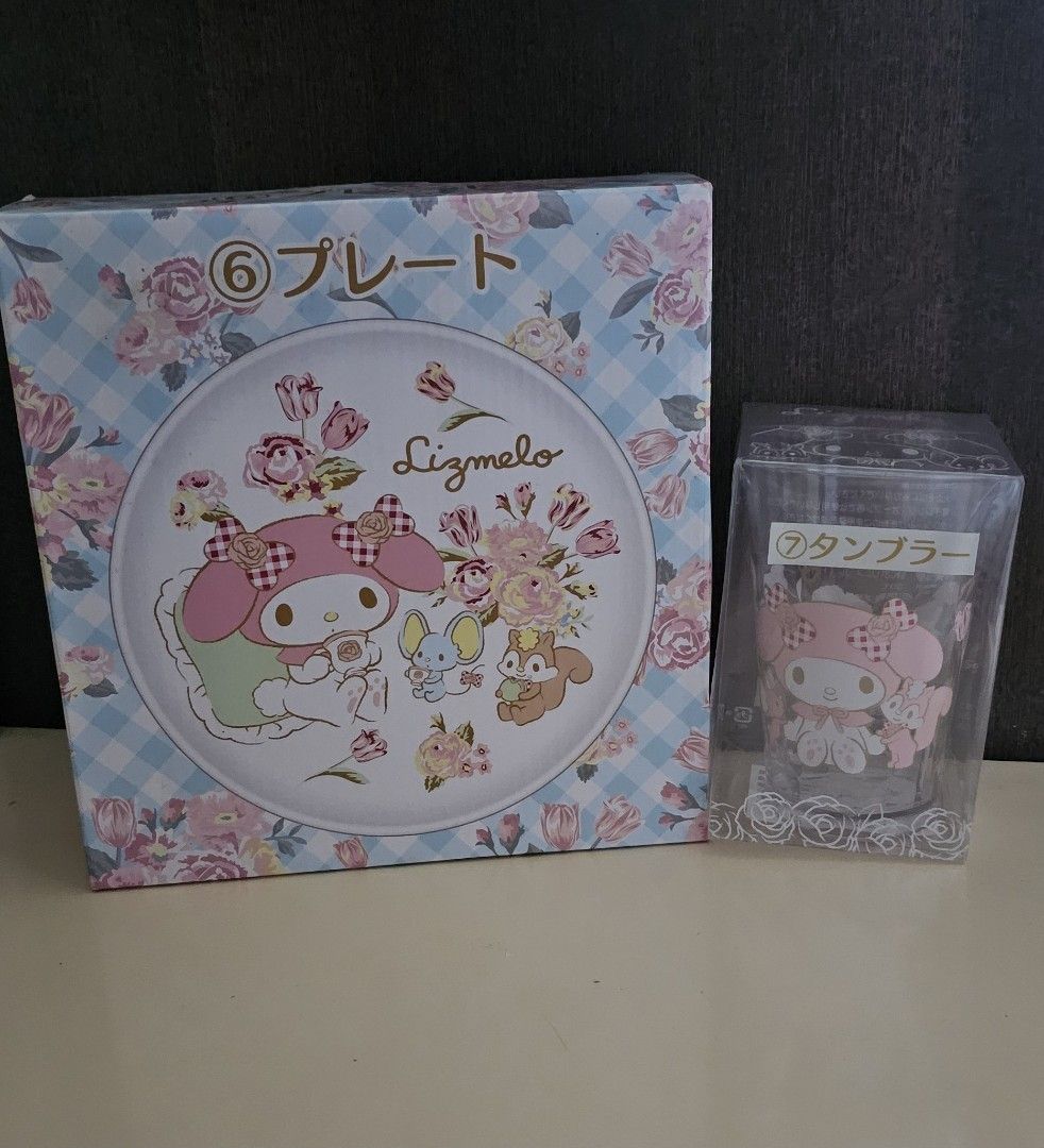Original Liz Lisa My Melody Ceramic Plate446510932364503041