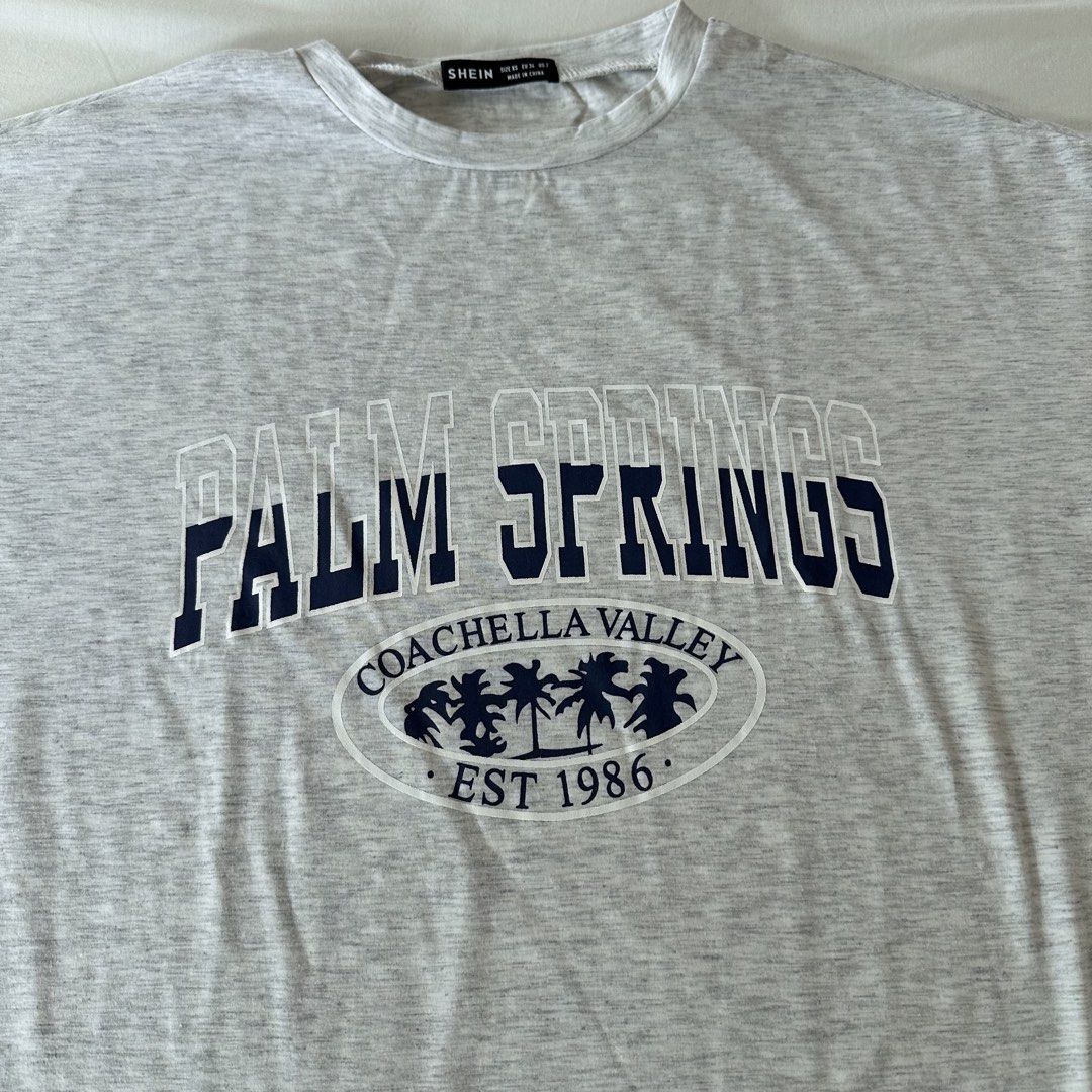 Palm Springs Gray Oversized Shirt (Category: Shirts) located in San Juan City. Submitted by keep.it.clean (Listing ID 1436360416, Image 2). Description: .