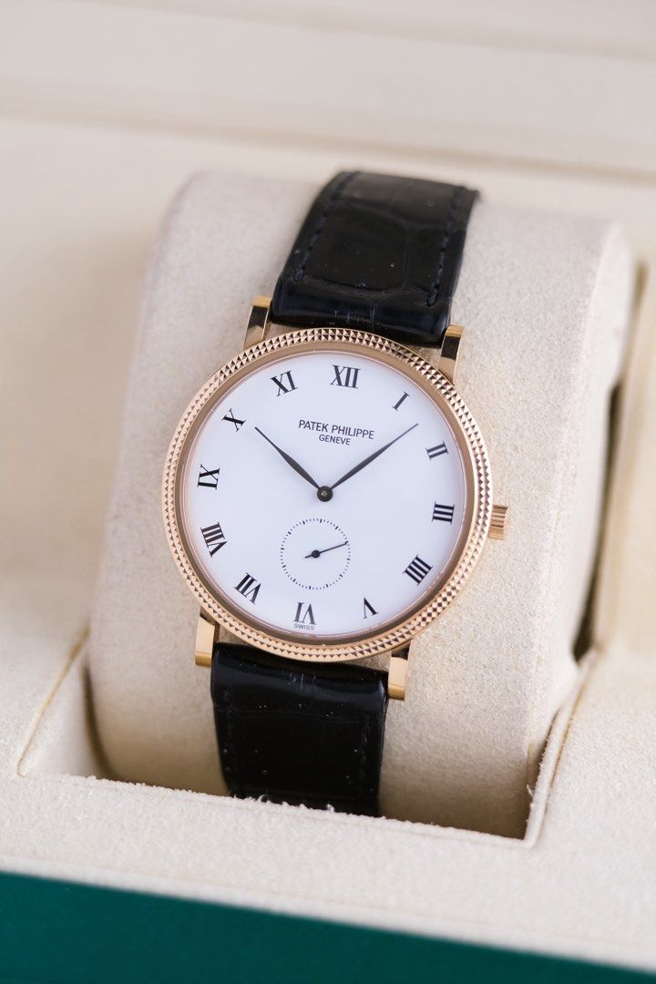 Patek Philippe Calatrava RG (Category: Luxury Watches) located in Quezon City. Submitted by awristotell (Listing ID 1436404782, Image 1). Description: “New WRISTwatch to TELL” Patek Philippe Calatrava RG Unpolished Like New Condition w/ Box Price: 848,000 PHP Ref: 3919R Year: 1990’s Movement: Manual Wind Crystal: Sapphire Case: 34mm ( wears big like 36mm ) Material: 18k Rose Gold Lug width: 18mm Bracelet: Patek Leather Strap & Patek Buckle Includ