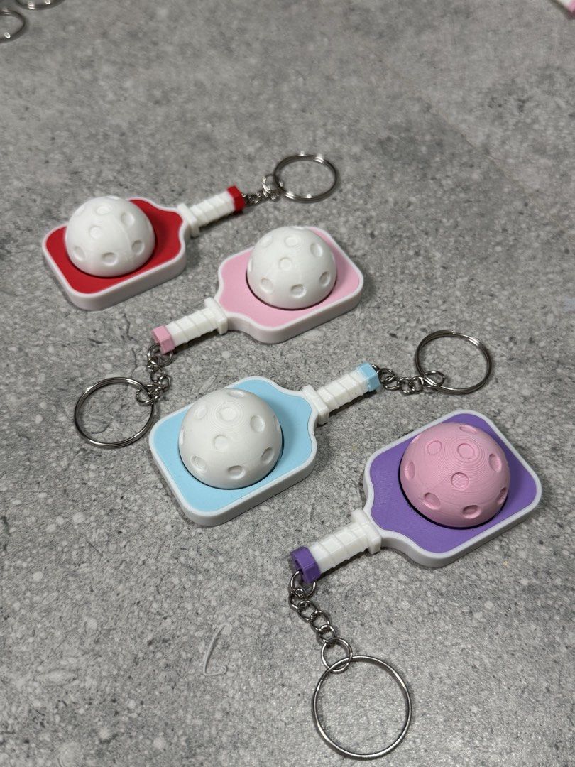 Pickleball clickers (Category: Character Goods) located in Quezon City. Submitted by catpurrent (Listing ID 1436347591, Image 2). Description: Hi! We’re selling pickleball clickers. Colors can be customized. #fidget #keychains .
