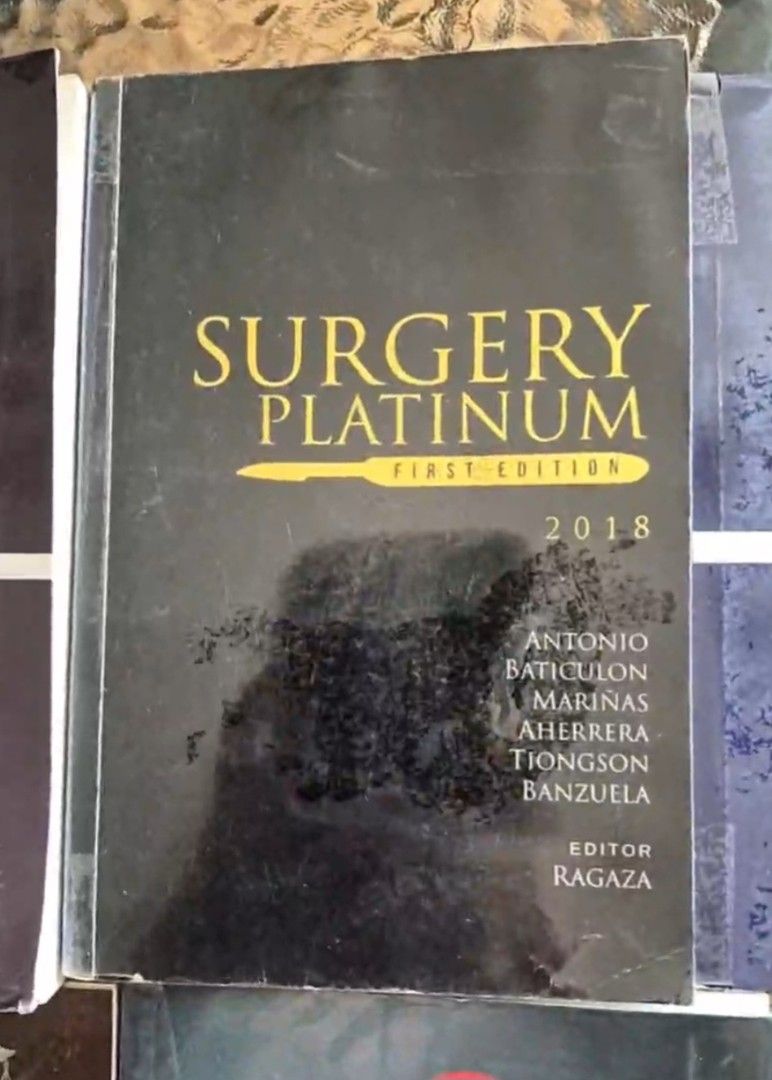 Platinum Medical Books (Category: Textbooks) located in Lipa City. Submitted by seekandfindph (Listing ID 1436326343, Image 3). Description: 📌 Complete set of medical books 📍IM Platinum (3rd Edition 2018) - P480 📍Surgery Platinum (1st Edition 2018) - P 500 📍 Pedia Platinum (1st Edition 2018) - P 500 📍 Philippine Medical Jurisprudence (1st Edition) - P 500 📍 OB-GYN Pearls - P500 📍OB-GYN Gold - P450 - Essential references for medical profess
