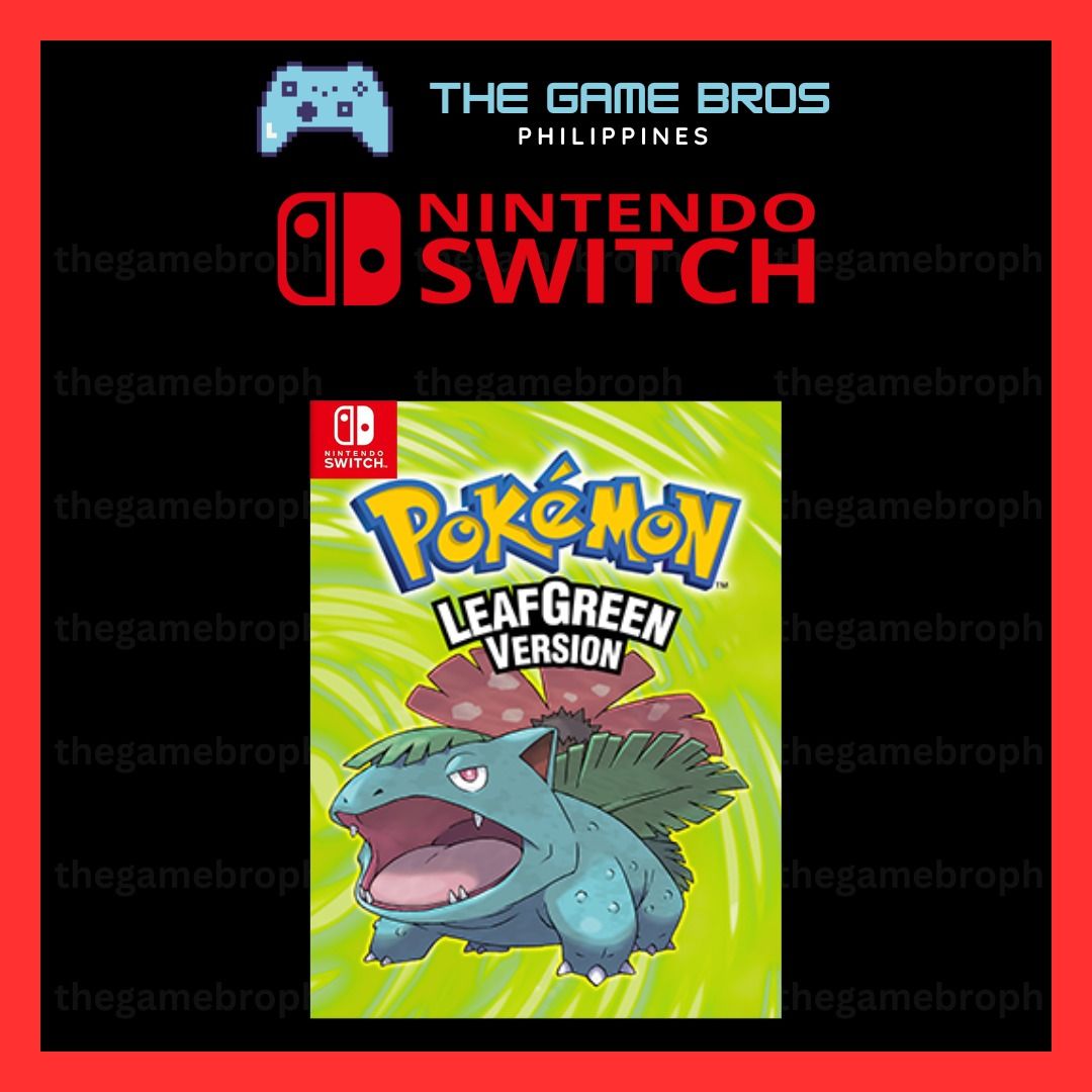 Pokemon LeafGreen Version (Nintendo Switch) (Category: Nintendo) located in Manila. Submitted by thegamebroph (Listing ID 1436437578, Image 1). Description: 🔥 FEATURES 🔥 ✅ 100% SAFE and LEGAL games bought from Nintendo eShop ✅ ✅ 100% STABLE and RELIABLE !!! ✅ ✅ Not require to MODIFY your console ✅ ✅ Warranty provided✅ ✅ Instant Delivery*✅ ✅ Simple & Details Installation Guide Provided✅ ✅ 99% of all games available on Nintendo eShop✅ https://www
