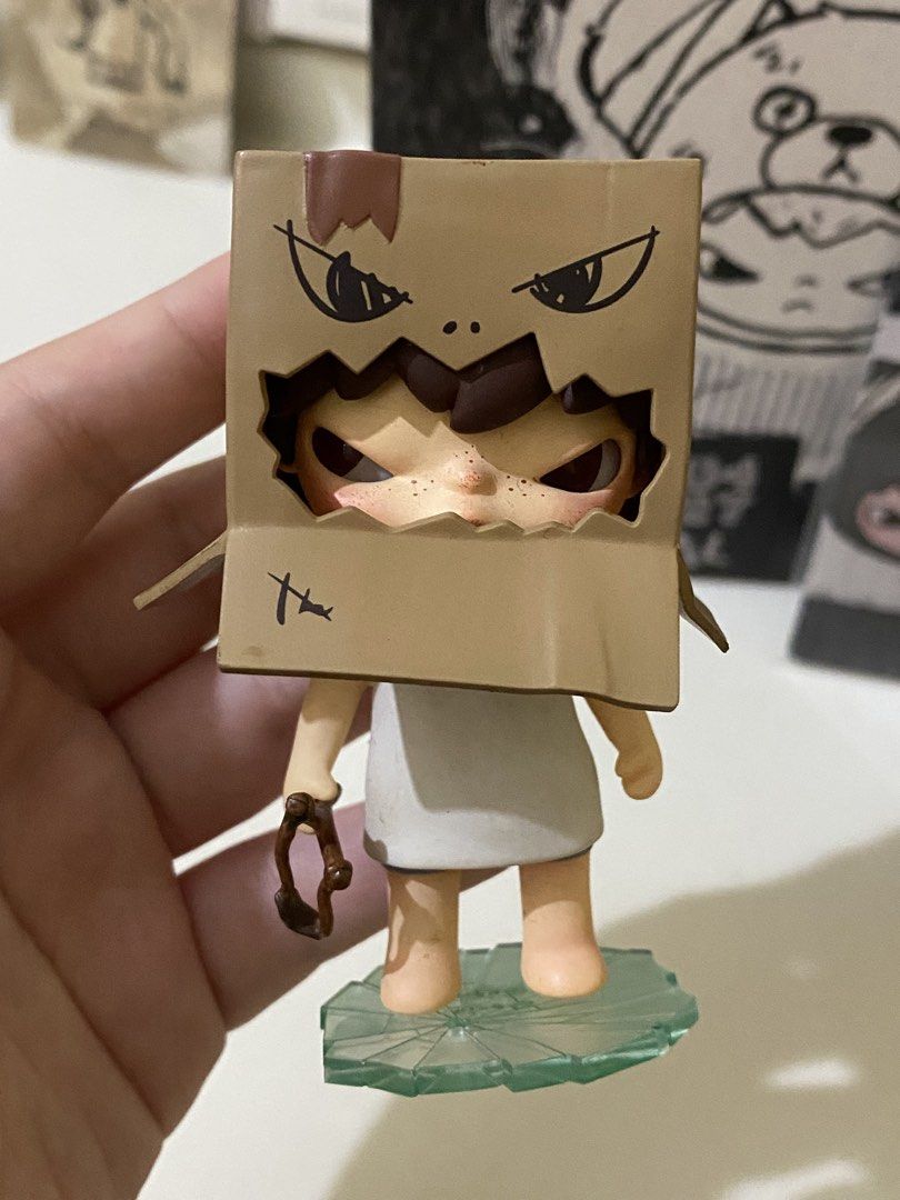 Popmart Hirono Little Mischief - Ragpicker (Category: Designer & Blind Box Toys) located in Bacoor. Submitted by tomie_sells (Listing ID 1436420918, Image 2). Description: Hirono Little Mischief Series - Ragpicker - with box, foil and card - mint condition dm or offer to claim ! mop - gcash / maribank / gotyme mod - j&t / lalamove location - puting kahoy silang cavite.