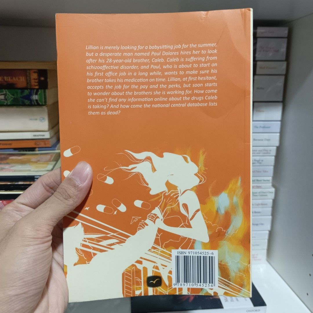Project 17 by Eliza Victoria (Category: Storybooks) located in Manila. Submitted by shelfenjoyment (Listing ID 1436297800, Image 2). Description: Project 17 by Eliza Victoria. The book's cover features a striking abstract design with the title prominently displayed. The back cover provides a brief synopsis of the story. The book is in English..