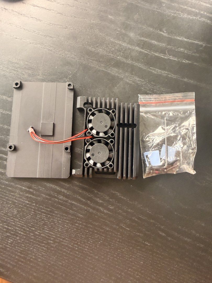 Raspberry Pi 3 Case with Dual Fan Cooling446693308021483520