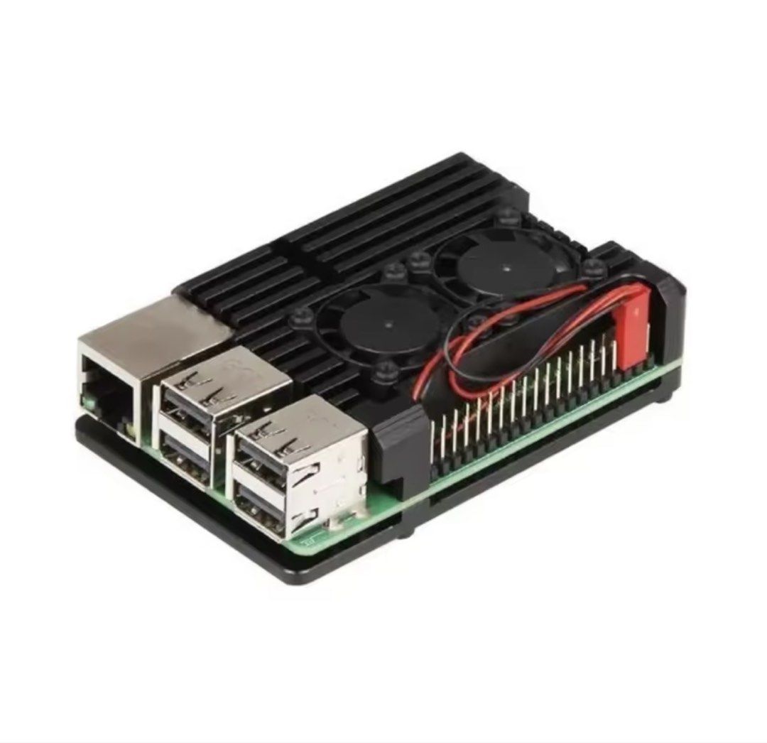 Raspberry Pi 3 Case with Dual Fan Cooling446693308021483521