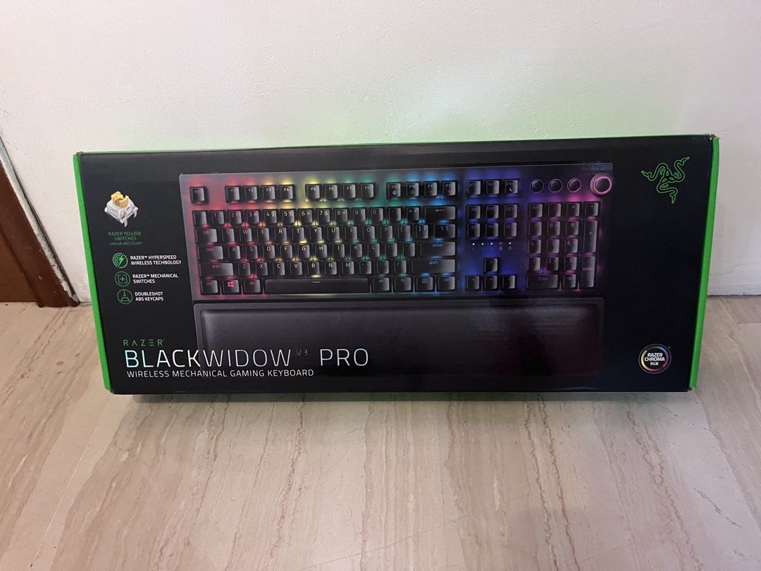 Razer BlackWidow V3 Pro Wireless Mechanical Gaming Keyboard446561846360821760