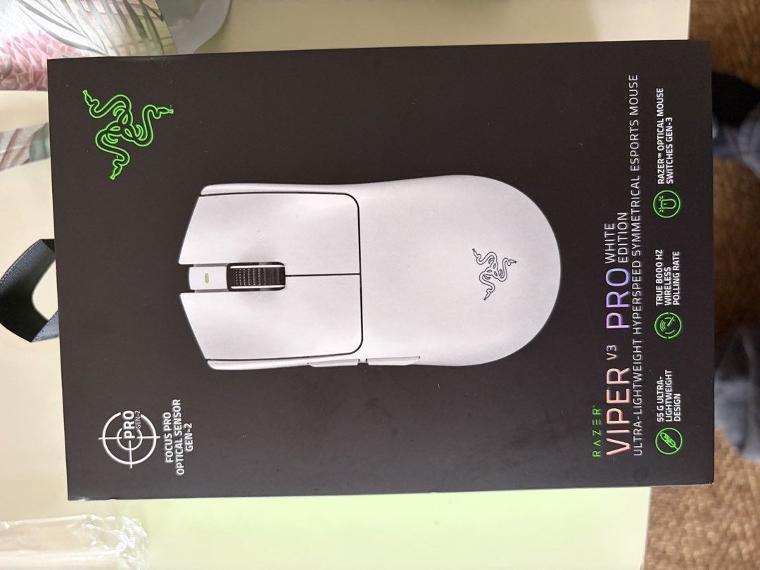 Razer Viper V3 Pro White446922765307095040