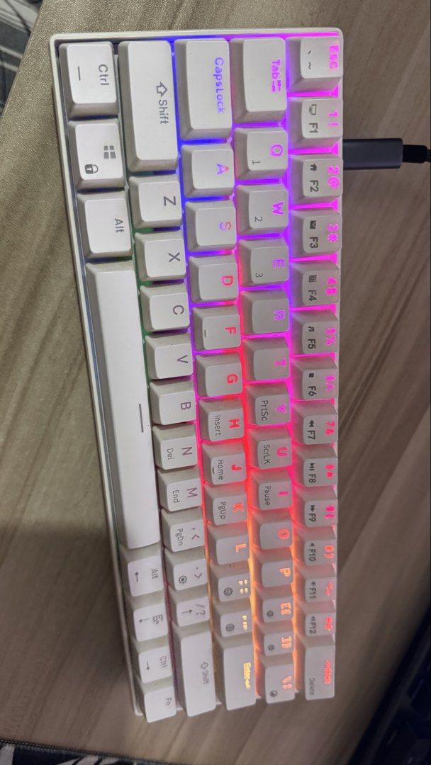 RK Royal Kludge RK61 Mechanical Keyboard (Category: Computer Keyboard) located in Manila. Submitted by louistanam21464 (Listing ID 1436291524, Image 3). Description: - RK Royal Kludge RK61 mechanical keyboard - RFS Declutter - Ctrl key and F1 key not working - Negotiable.