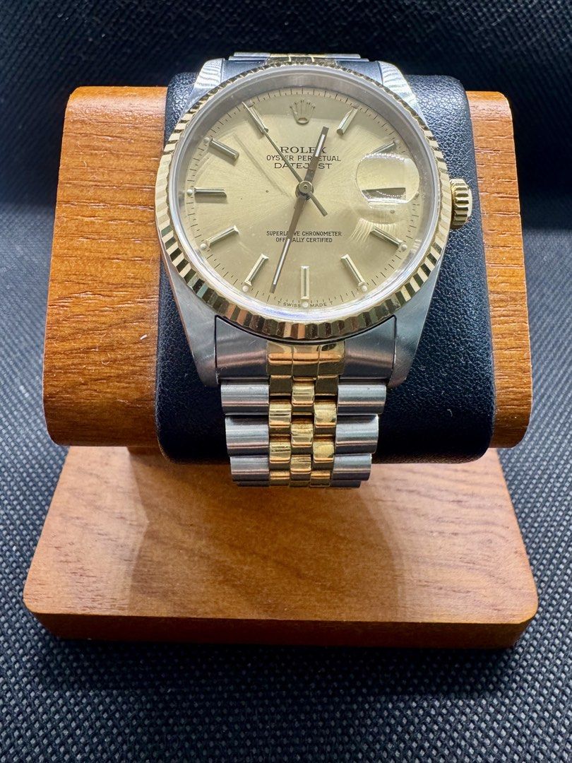 Rolex DateJust 36mm 16233 Twotone (Category: Luxury Watches) located in Quezon City. Submitted by jperks0102 (Listing ID 1436453858, Image 1). Description: .