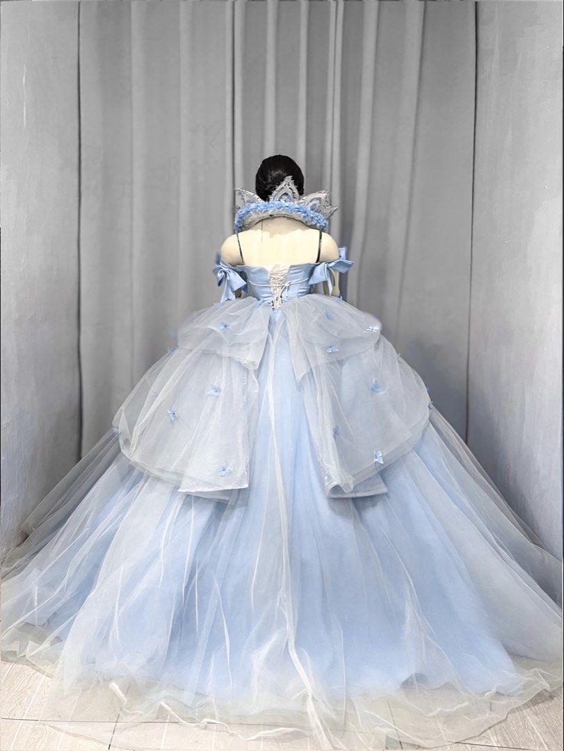 Sagala gown for sale (Category: Evening dresses & gowns) located in Manila. Submitted by queen_senorita (Listing ID 1436455108, Image 3). Description: Sagala gown with backless and petticoat .