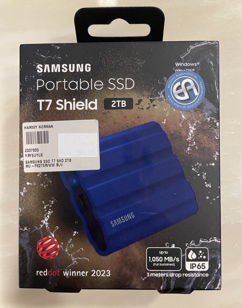 Samsung Portable SSD T7 Shield 2TB