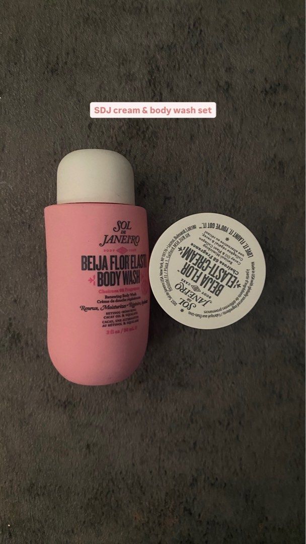 SDJ body wash & creme (Category: Bath) located in Manila. Submitted by gftyvllmregalo (Listing ID 1436390231, Image 1). Description: SDJ body wash & creme.