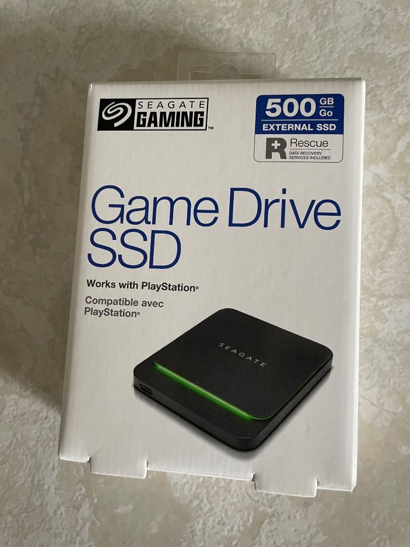 Seagate Game Drive 500GB External SSD for PlayStation