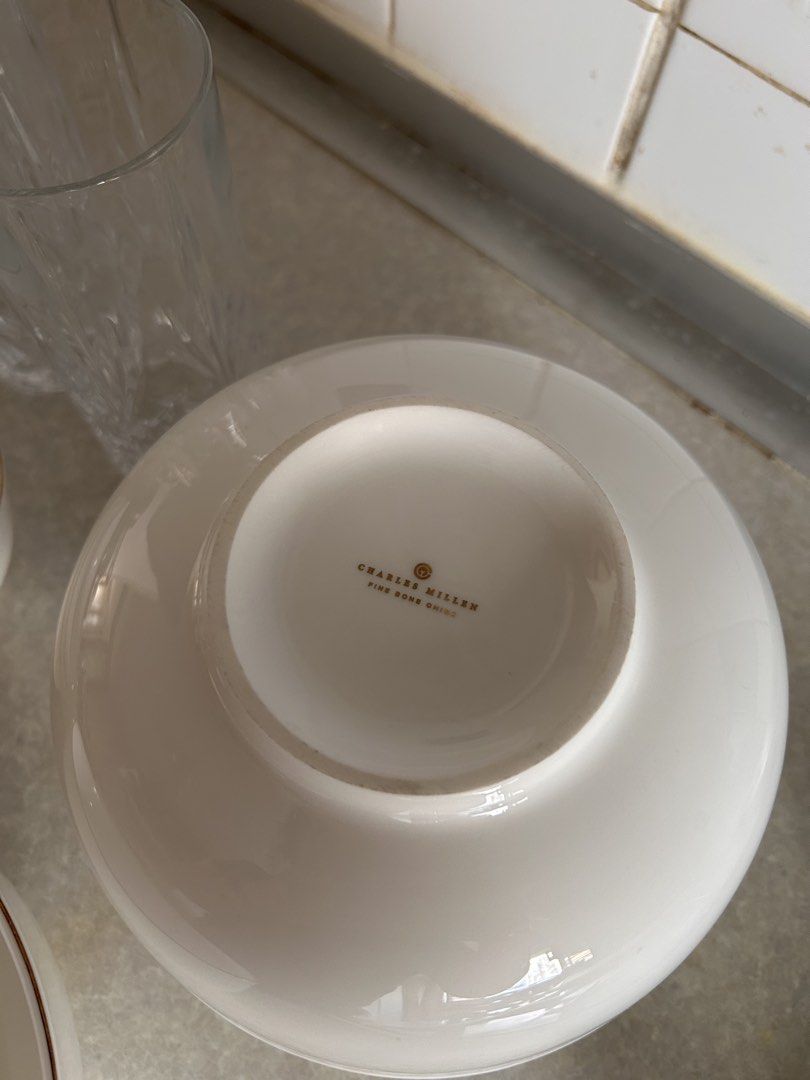 (SET) Dinnerware & Highball Glasses446381657235793923