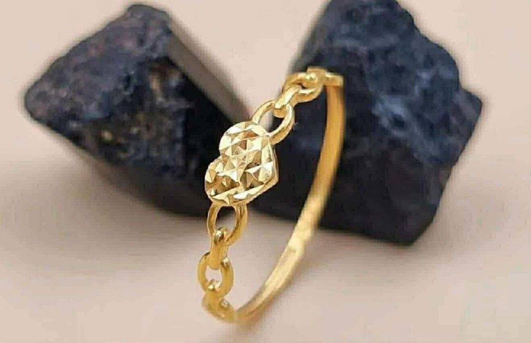 Solid Heart Ring in 18K Saudi Gold (Category: Rings) located in Caloocan City. Submitted by cheskhaionlinestore2.0 (Listing ID 1436314155, Image 3). Description: Pure 18K Saudi Gold ✨ Solid Heart Ring Size 6,7,8 ₱3200 🍒Nasasangla💯/ Pawnable 💯 🍒Ship Via Lbc/ JNT 🍒Same Day delivery via LALAMOVE 🚚 🍒Open for COD/COP with dp to avoid cancellation of orders ‼️ DM for faster Transaction 📩📩📩 Cheskhai Online Store #cheskhaionlinestore #LegitSinc