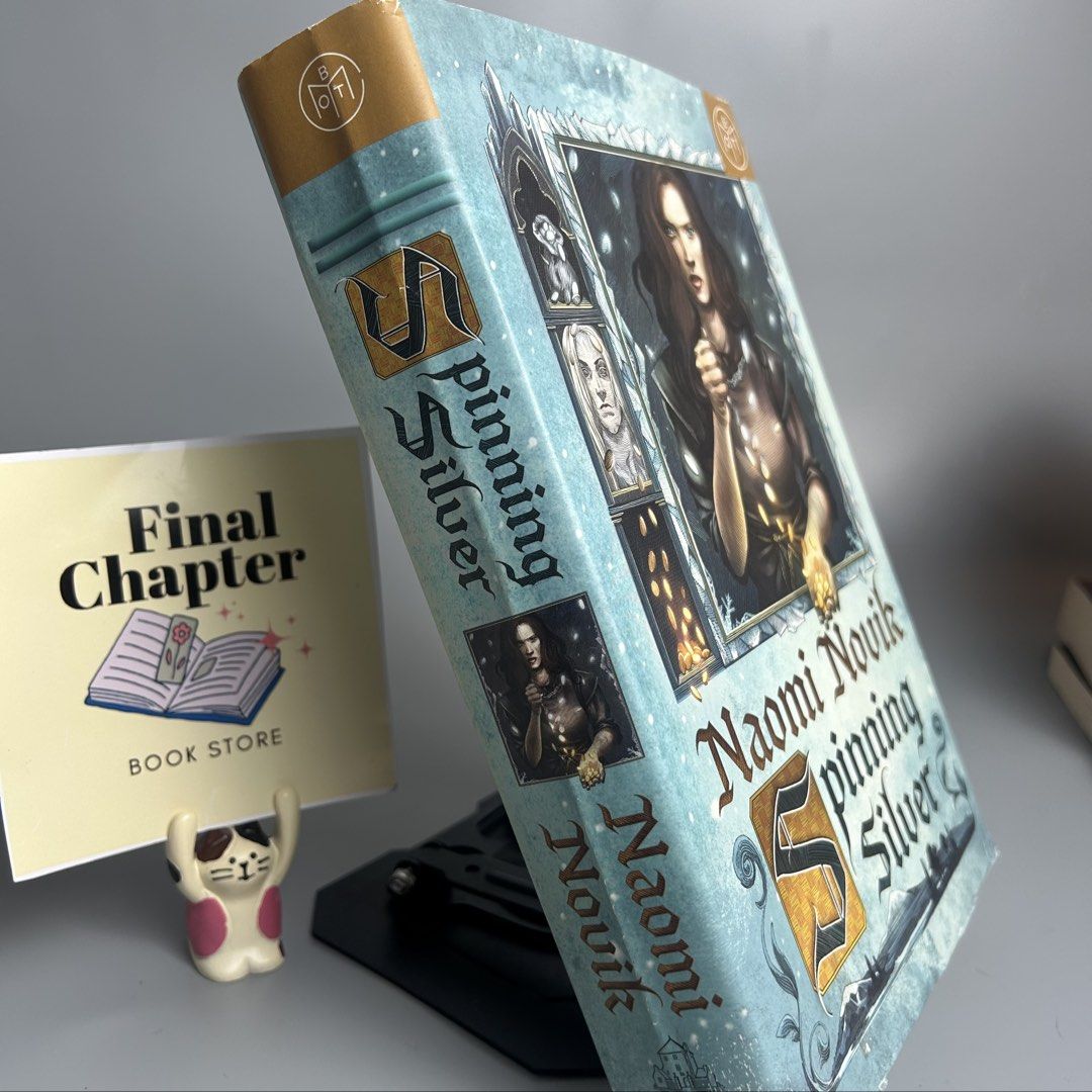 Spinning Silver by Naomi Novik (HARDBOUND) (Category: Storybooks) located in Tacloban City. Submitted by thefinalchapter.bookstore (Listing ID 1436433989, Image 2). Description: Spinning Silver by Naomi Novik is primarily categorized as Historical Fantasy and a Fairy Tale Retelling..