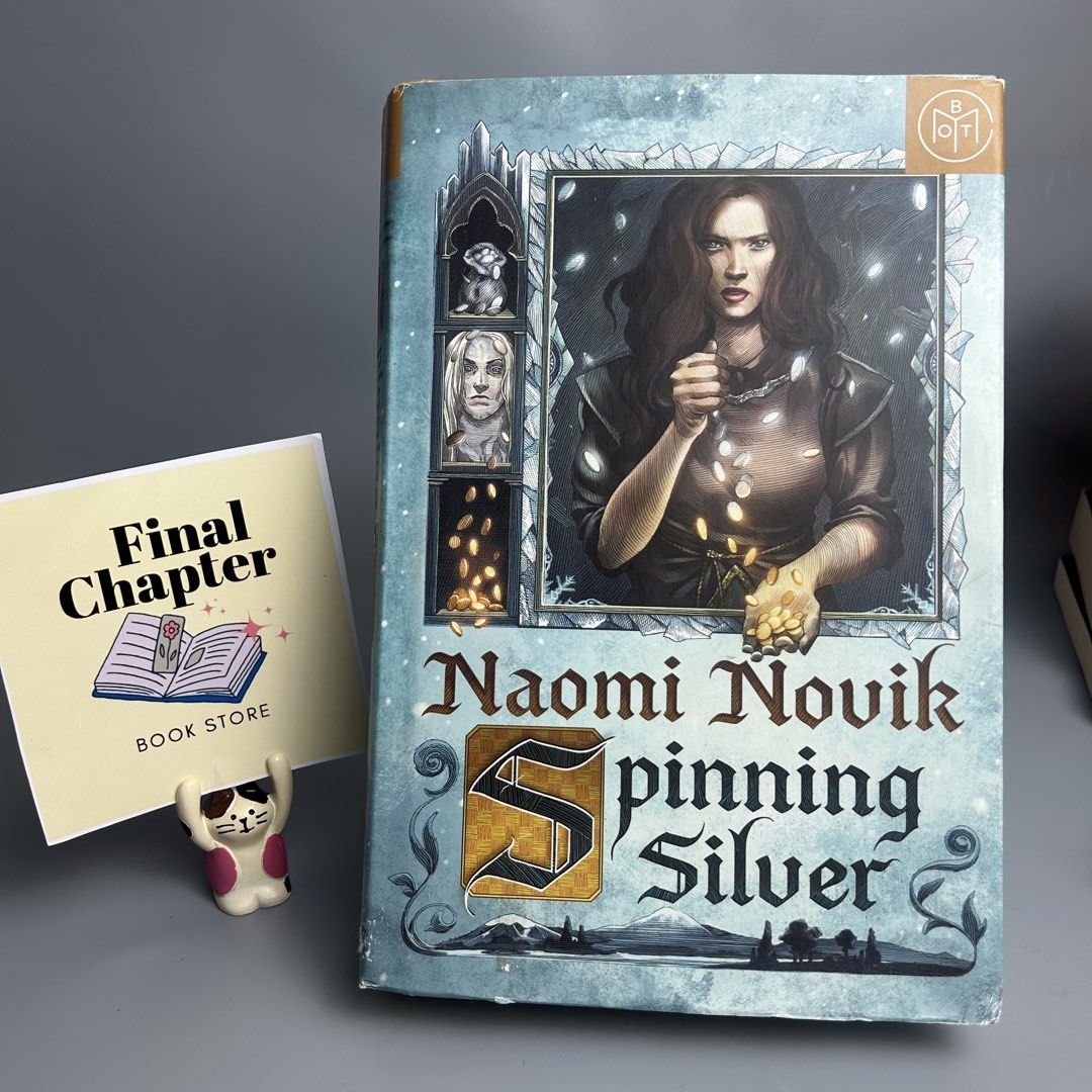 Spinning Silver by Naomi Novik (HARDBOUND) (Category: Storybooks) located in Tacloban City. Submitted by thefinalchapter.bookstore (Listing ID 1436433989, Image 1). Description: Spinning Silver by Naomi Novik is primarily categorized as Historical Fantasy and a Fairy Tale Retelling..
