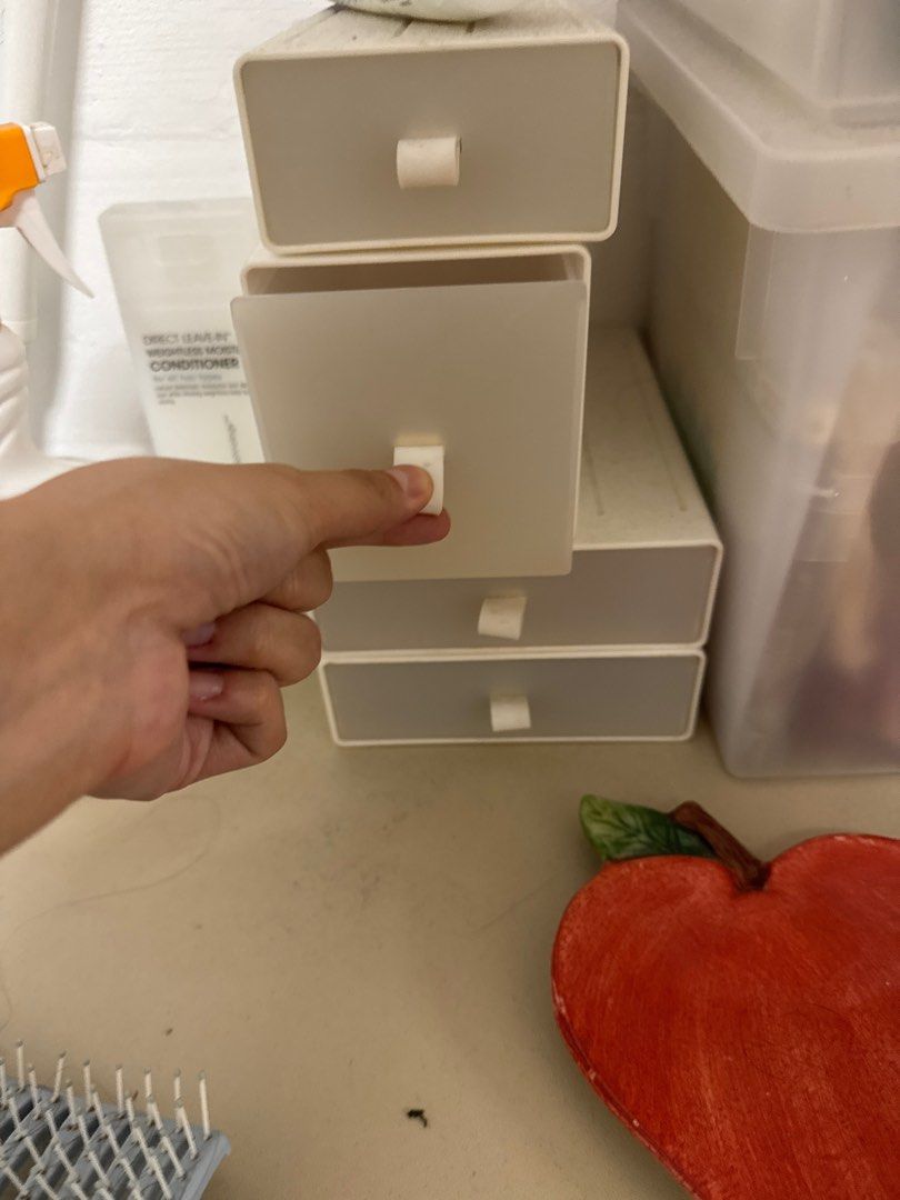 Stackable Storage Drawers - White446855023974174721
