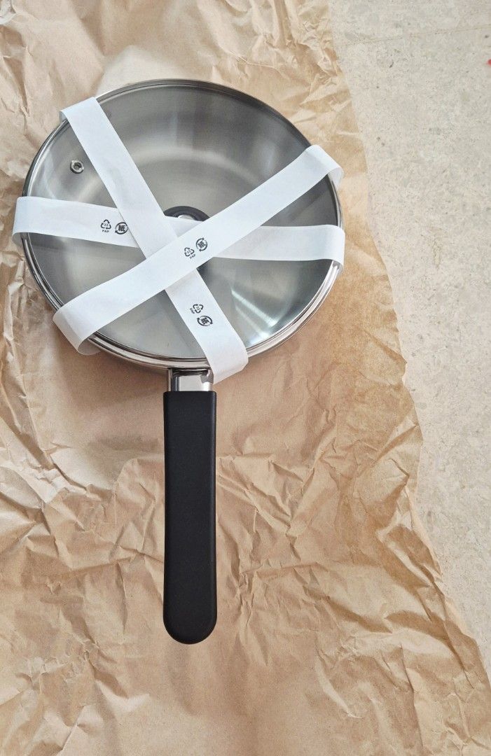 Stainless Steel Pot with Glass Lid