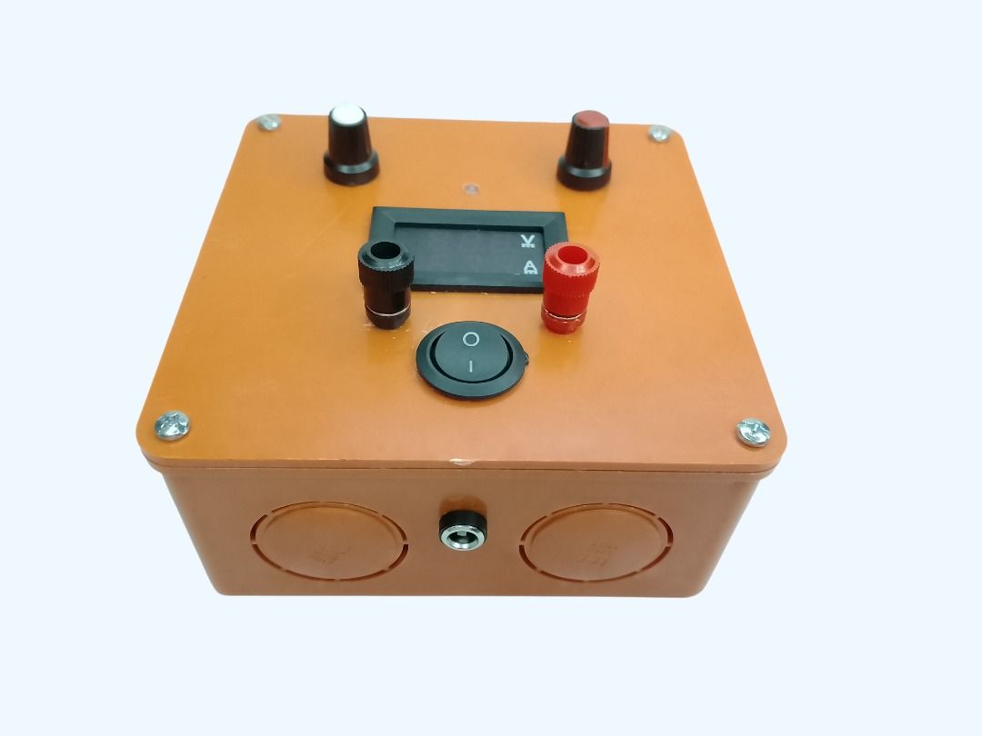 STEPDOWN VARIABLE POWER SUPPLY MODULE (Category: Electrical, Adaptors & Sockets) located in Quezon City. Submitted by besteinpc (Listing ID 1436330196, Image 2). Description: STEPDOWN VARIABLE POWER SUPPLY MODULE FEATURES: MATERIALS USED: 👉a. 1pc 4x4 SQUARE BOX 👉b. 1pc VOLTMETER AMMETER 👉c. 2pcs 10K 6-PIN POTENTIOMETER 👉d. 2pcs Banana Socket Post Nuts 👉e. 1pc Switch button round 2-pin 👉f. 1pc ADJUSTABLE STEPDOWN BUCK CONVERTER 9A 300W XL401