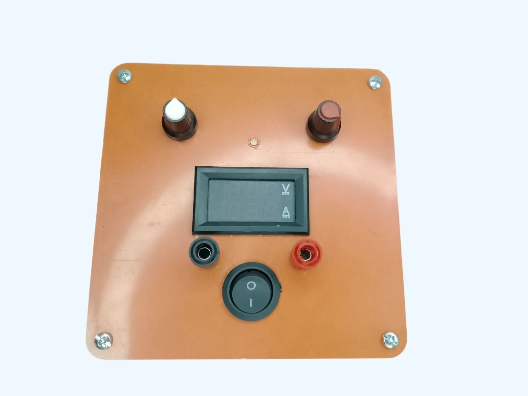 STEPDOWN VARIABLE POWER SUPPLY MODULE (Category: Electrical, Adaptors & Sockets) located in Quezon City. Submitted by besteinpc (Listing ID 1436330196, Image 3). Description: STEPDOWN VARIABLE POWER SUPPLY MODULE FEATURES: MATERIALS USED: 👉a. 1pc 4x4 SQUARE BOX 👉b. 1pc VOLTMETER AMMETER 👉c. 2pcs 10K 6-PIN POTENTIOMETER 👉d. 2pcs Banana Socket Post Nuts 👉e. 1pc Switch button round 2-pin 👉f. 1pc ADJUSTABLE STEPDOWN BUCK CONVERTER 9A 300W XL401