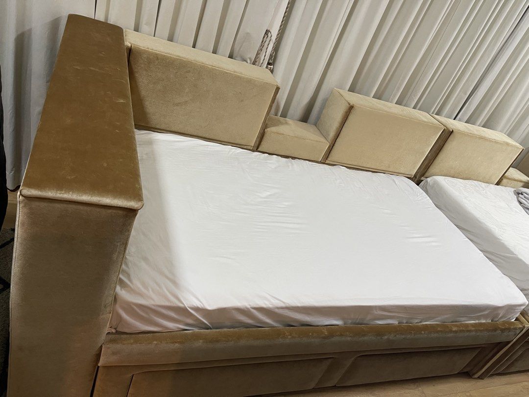Super Single Bed Frame and Mattress