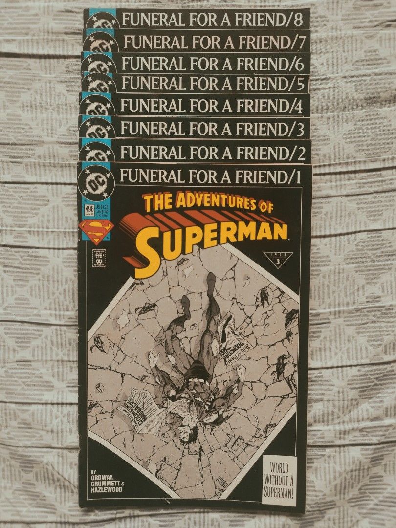 Superman "Funeral for a Friend" Complete series (Category: Comics & Manga) located in Quezon City. Submitted by happylion-9978e3 (Listing ID 1436334741, Image 1). Description: .