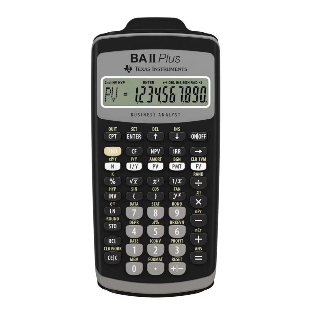 Texas Instruments BA II Plus Financial Calculator446810589097502720