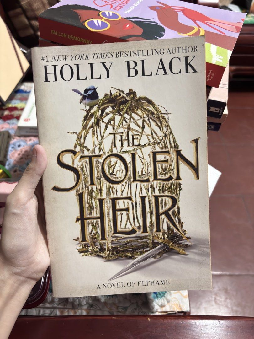 The stolen heir by holly black (Category: Storybooks) located in Manila. Submitted by frenchapril (Listing ID 1436420838, Image 1). Description: The stolen heir - holly black - Authentic from fully booked - light tanning - Read once dm for more pics .