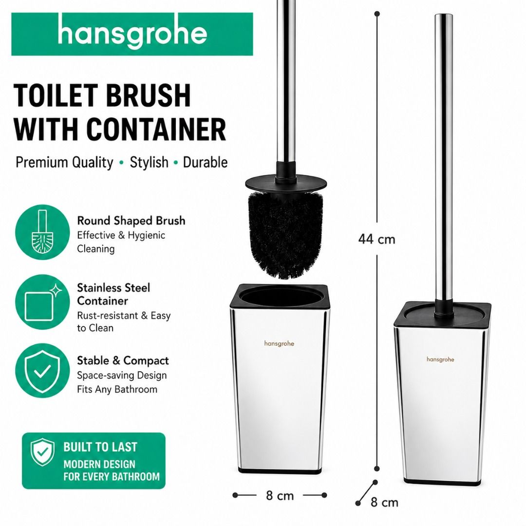 Toilet bowl brush Hansgrohe