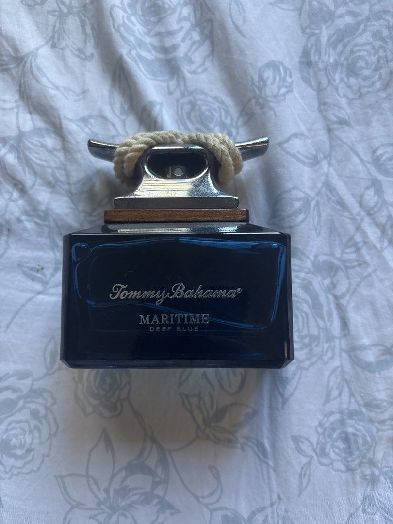 Tommy Bahama Maritime Deep Blue (Category: Fragrance & Deodorants) located in Quezon City. Submitted by taberts (Listing ID 1436339867, Image 1). Description: - Tommy Bahama Maritime Deep Blue perfume - Few sprays missing - With box.