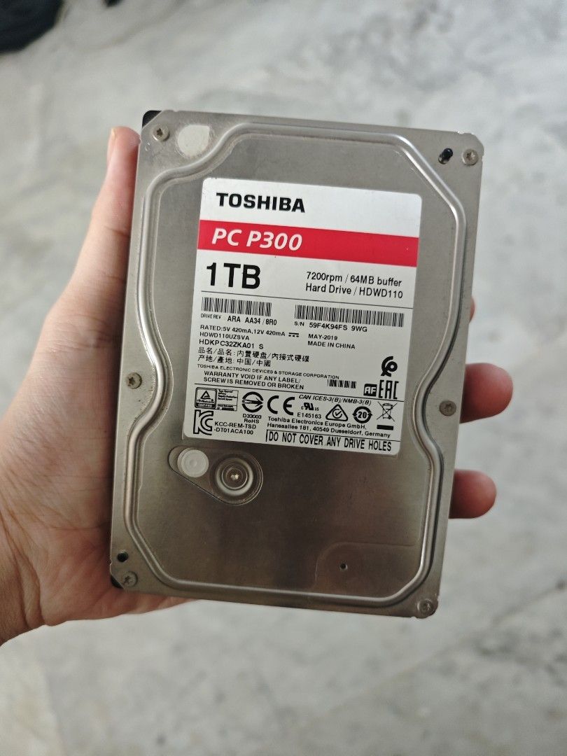 Toshiba PC P300 HDD 1TB