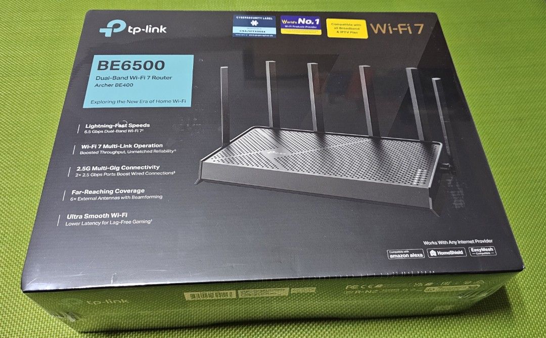 TP-Link BE6500 Wi-Fi 7 Router