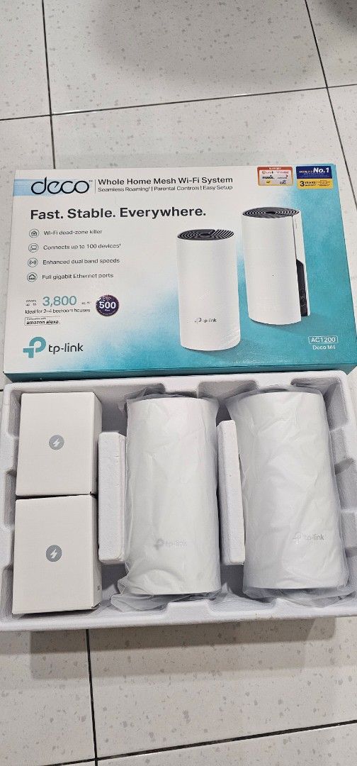 TP-Link Deco M4 Whole Home Mesh Wi-Fi System446560970307031043