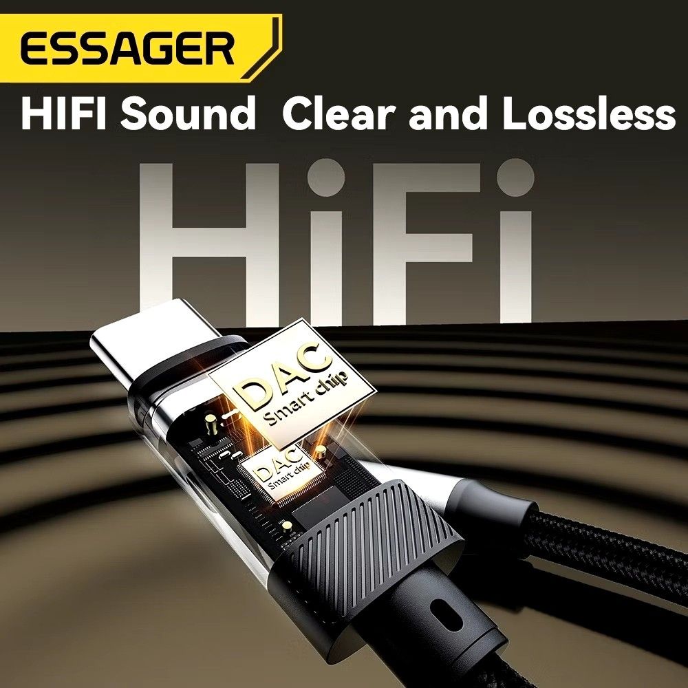 Type-C to 3.5mm Audio Adapter446554774942535681