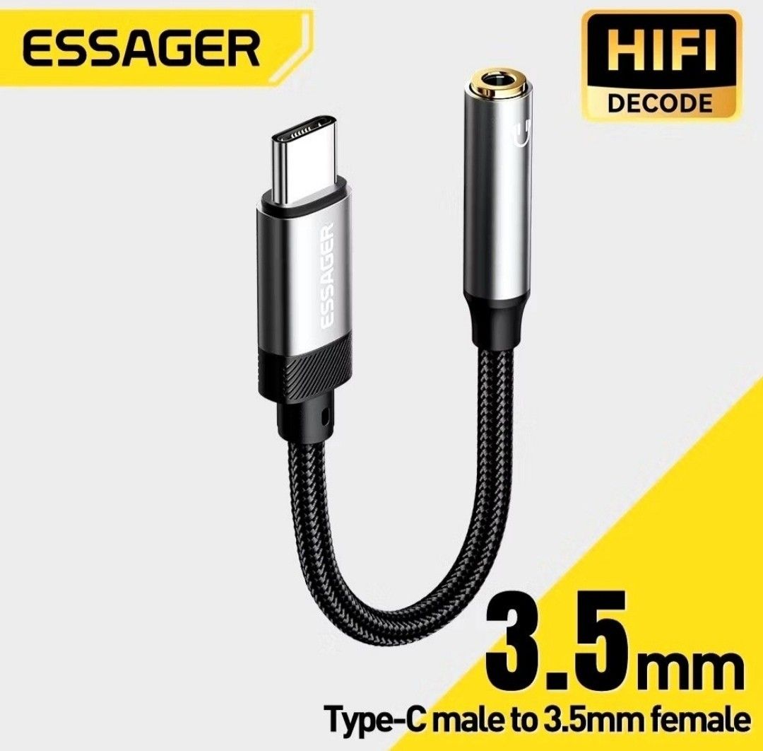 Type-C to 3.5mm Audio Adapter
