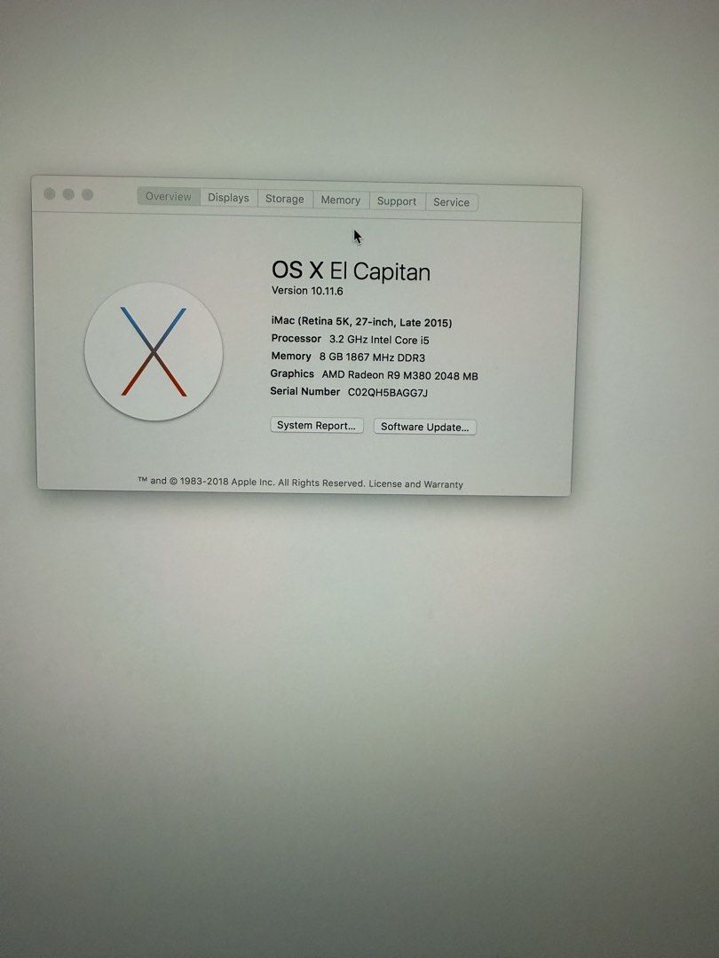 Very new Apple 27 inch iMac446680141482567682