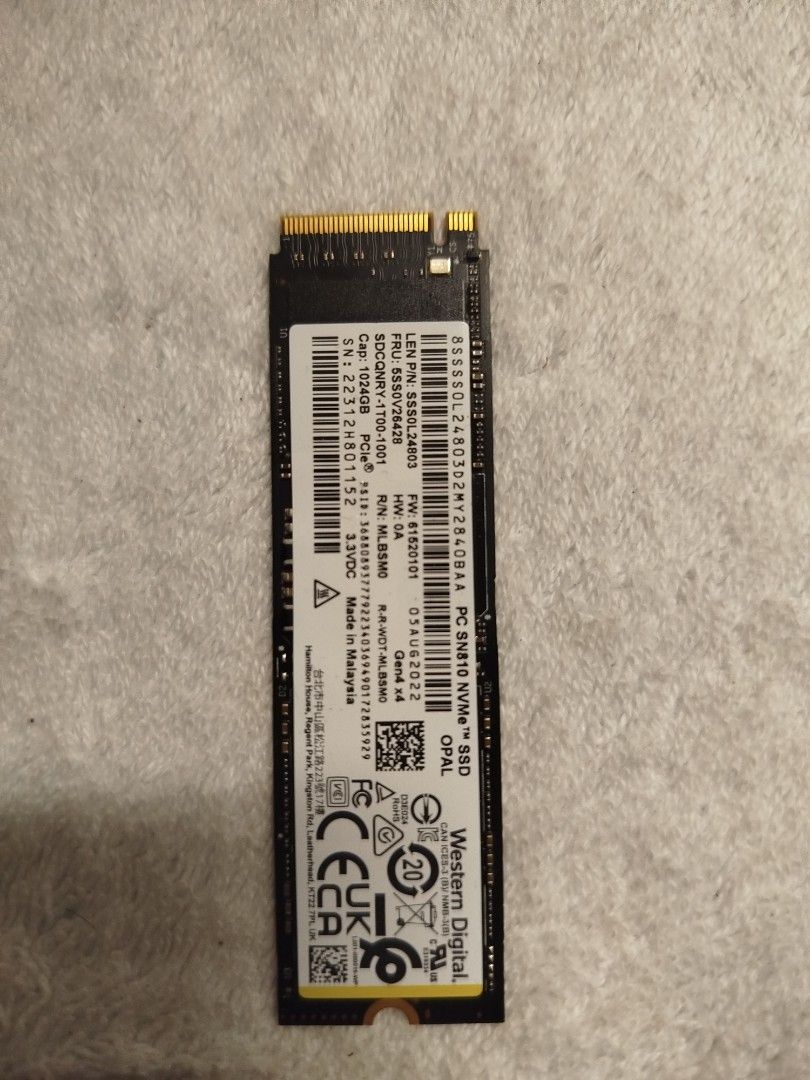 Western Digital PC SN530 NVMe 1Tb SSD