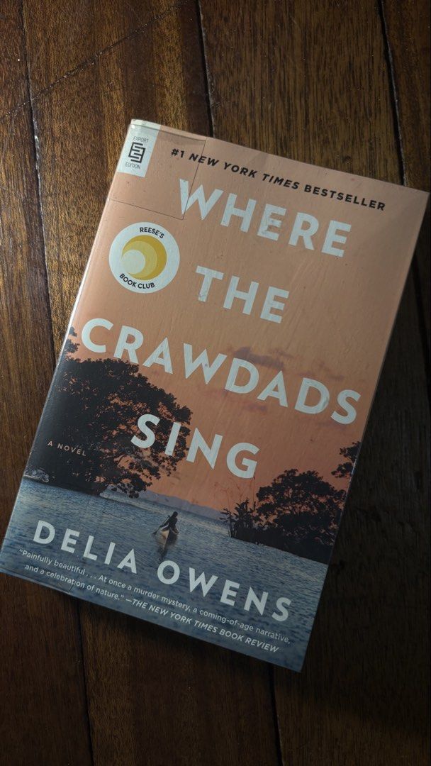 Where the Crawdads Sing by Delia Owens (Category: Storybooks) located in Mandaluyong City. Submitted by zealeagle_c4f5d1 (Listing ID 1436381670, Image 1). Description: - Where the Crawdads Sing by Delia Owens - #1 New York Times Bestseller - Reese's Book Club Selection - Features a beautiful coastal cover.