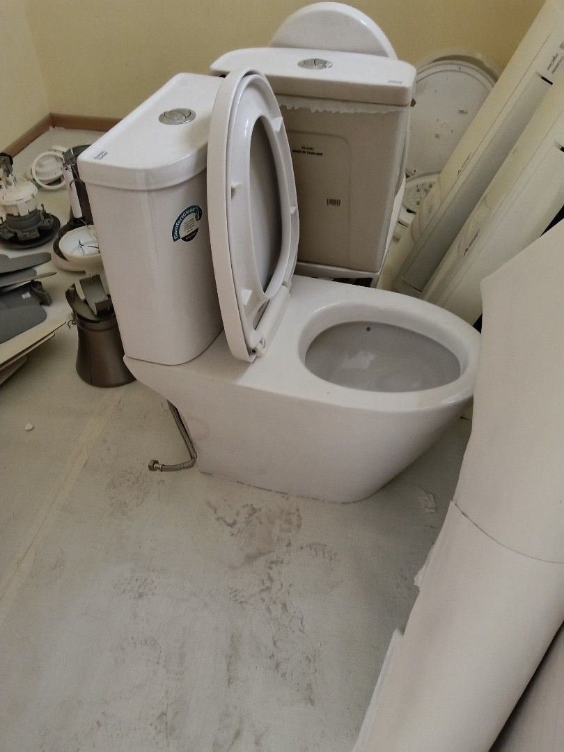 White Toilet Bowl - used
