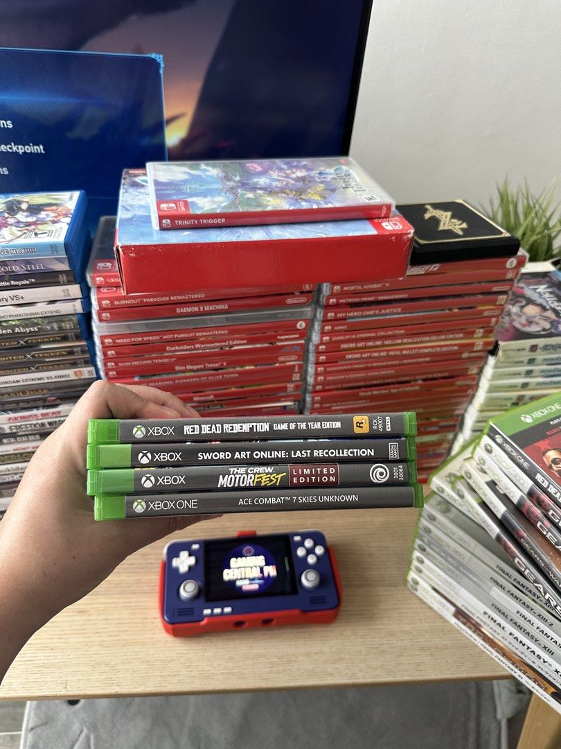 Xbox Games Bundle (Category: Xbox) located in Bulacan. Submitted by gamingcentralph (Listing ID 1436398833, Image 1). Description: Xbox Games for SALE Ace Combat 7 — 600 Red Dead Redemption (Xbox One & Xbox 360) — 1,500 Sword Art Online: Last Recollection (SRP 2,795) — 1,000 TAKE ALL: ₱2,500 Warranty: 7 days premium warranty. Isoli nyo lang sakin if may makita kayo na issue. Wala ng mahabang usap pa refund agad. LBC: Shoulder ng buyer yung fees (