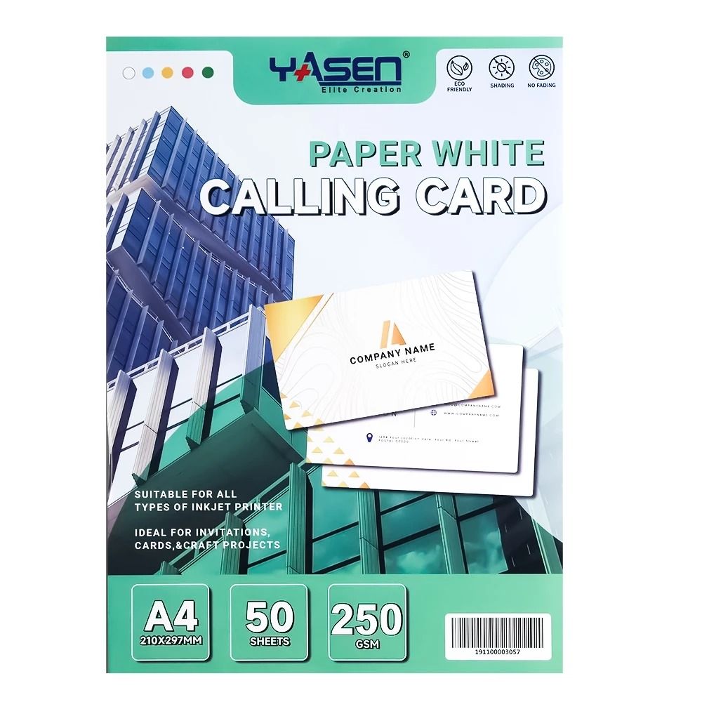 YASEN A4 Size Calling Card Paper Matte 220gsm 250gsm Double Sided ...