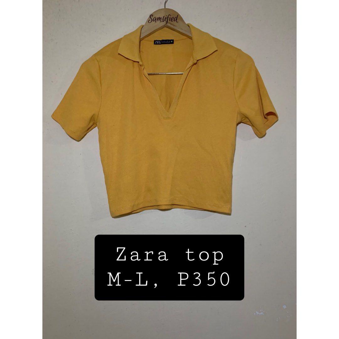 Zara top (Category: Shirts) located in Lucban. Submitted by Samsified (Listing ID 1436454186, Image 1). Description: .