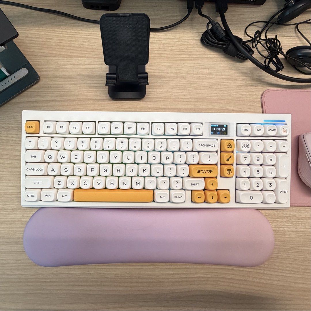 Zuoya GMK98 Mechanical Keyboard - White446822361680455680