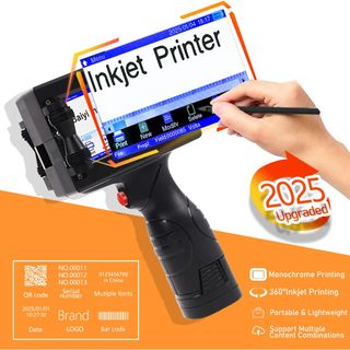 12.7mm Handheld Inkjet Printer Date Text QR Code Barcode Batch Number Logo Picture Portable Coding Machine455067961887313920