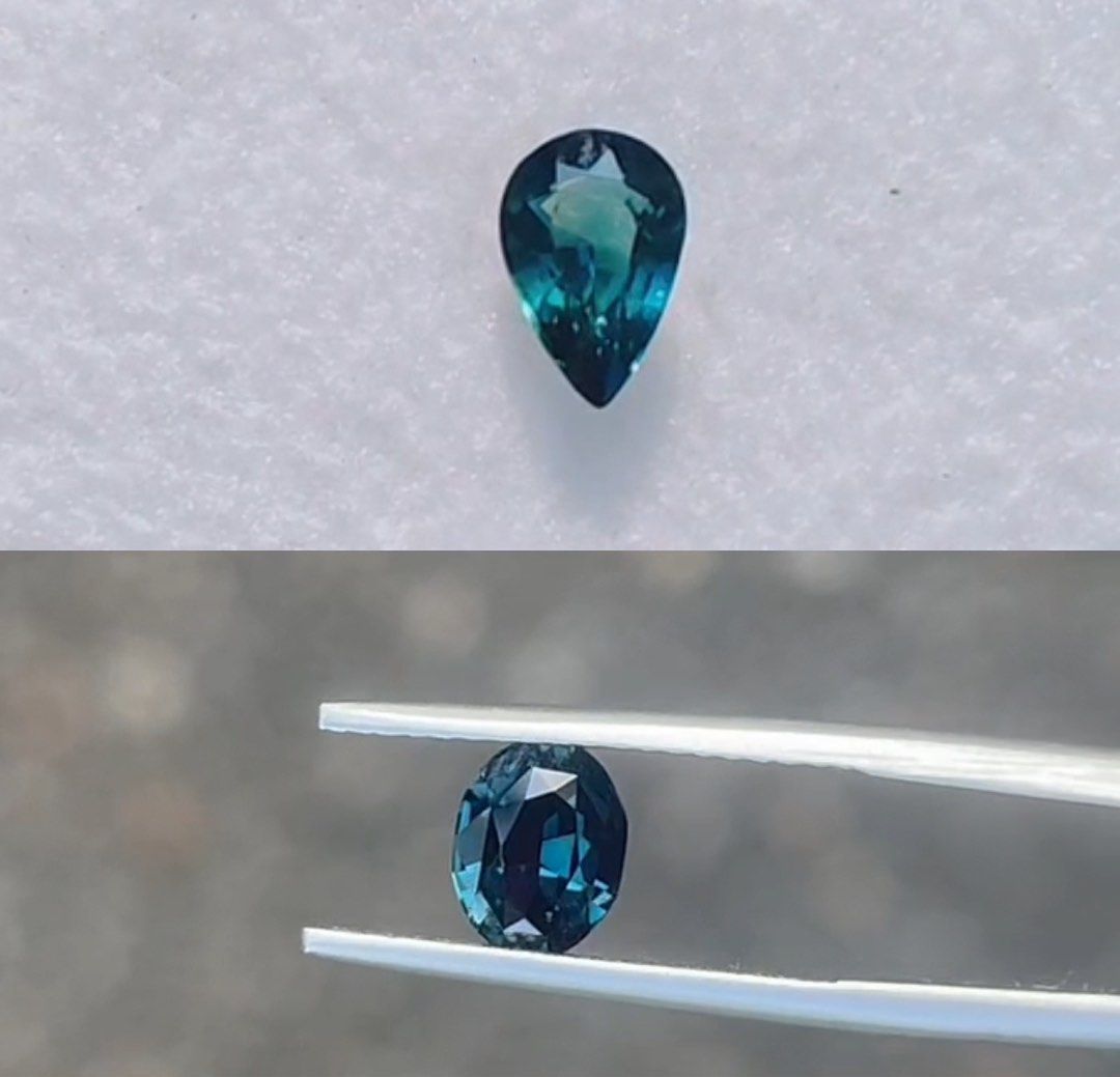 1ct+ Natural Teal Sapphire May 7 26 (Category: Precious Stones) located in Valenzuela. Submitted by lablancos (Listing ID 1436471702, Image 1). Description: .