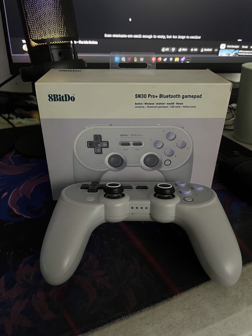 8BitDo SN30 Pro+ Bluetooth Gamepad, Video Gaming, Gaming Accessories ...
